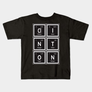 Clinton City | Periodic Table Kids T-Shirt